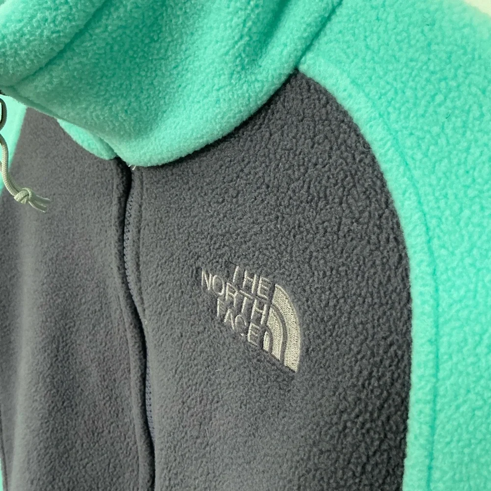 The North Face Women’s Fleece Jacket – Full Zip – Size Small – Teal & Black - Picture 7 of 15